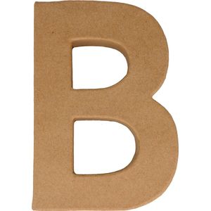 Artemio letter B papier-maché 15 cm