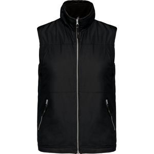 Kariban Met fleece gevoerde bodywarmer heren K659 - Black - 3XL