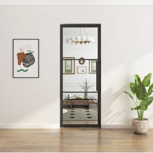 Stalen taatsdeur - helder glas - 231,5 x 93,0 - 3 Vlaks