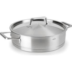 Lacor Foodie Lage Kookpan met Deksel - Rvs - 26cm - 3L