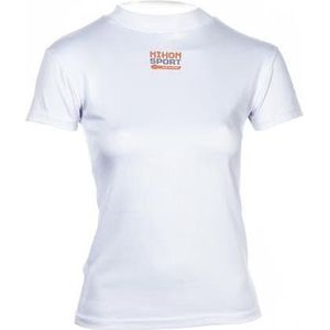 Sneldrogend dames-trainingsshirt/ondershirt Nihon | OP=OP | Wit (Maat: XL)