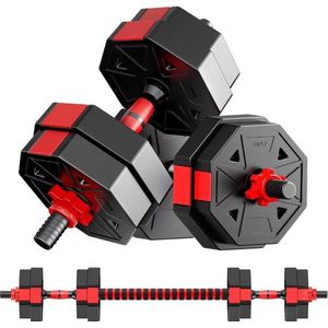 Verstelbare halters sets - 44/66 lbs - Thuis en sportschool fitness oefening voor mannen en vrouwen beginners dumbbell set