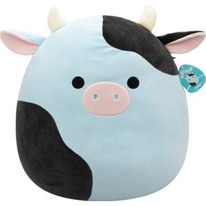 Squishmallows - Cillian - Blue and Black Cow 50cm pluche