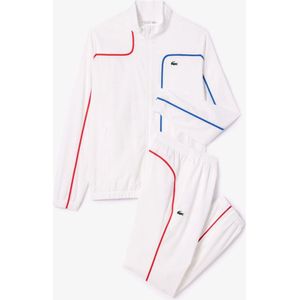 Lacoste Trainingspak Colorblock White 800 Maat S