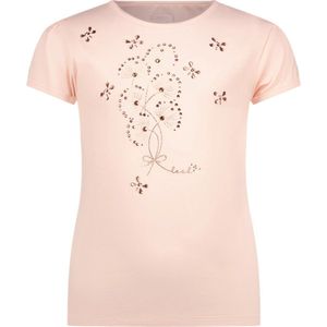 Le Chic Zomer t-shirt meisjes Roze - artwork - Nommy