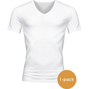 Mey - V-hals Dry Cotton T-shirt Wit - Heren - Maat 3XL - Slim-fit