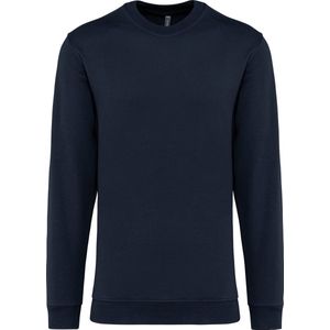 Sweater 'Crew Neck Sweatshirt' Kariban Collectie Basic+ XL - Navy Donkerblauw