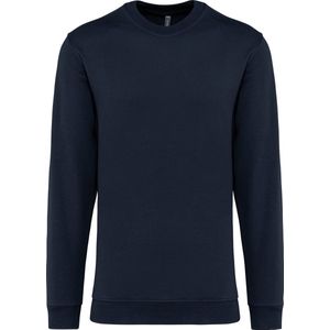 Sweater 'Crew Neck Sweatshirt' Kariban Collectie Basic+ 3XL - Navy Donkerblauw