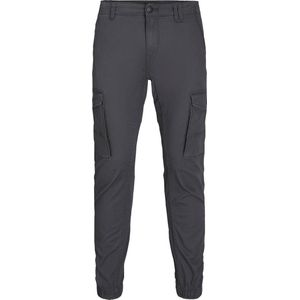 JACK & JONES Paul Lake Cargo loose fit - heren cargo broek - donkergrijs - Maat: 33/30