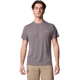Columbia Zero Rules™ Light SS Crew Heren Outdoorshirt - Grey