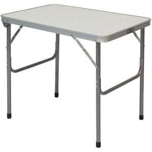 Inklapbare Aluminium Kampeertafel 70x55cm - Lichtgewicht Picknicktafel voor Binnen en Buiten