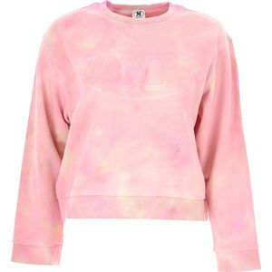 M Missoni • korte roze sweater met logo • maat S