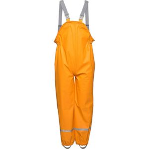 Color Kids - Regenbroek met fleece voering voor kinderen - Oranjegeel - maat 104cm