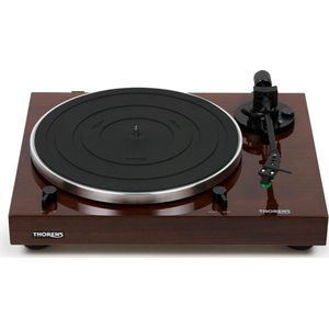 Thorens TD 202 walnoot hoogglans Platenspeler