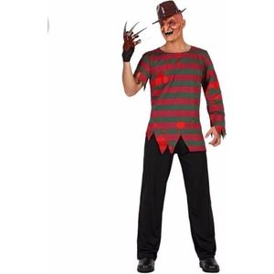 Halloween - Halloween Freddy kostuum voor volwassenen - horror verkleedpak 50