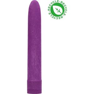 Shots - Natural Pleasure Biologisch Afbreekbare Vibrator - 18 cm purple