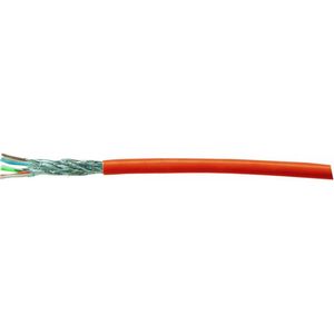 Kash 70M095 Netwerkkabel CAT 7 S/FTP 4 x 2 x 0.25 mm² Oranje 25 m
