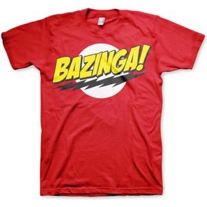 Big Bang Theory shirt – Bazinga! maat S