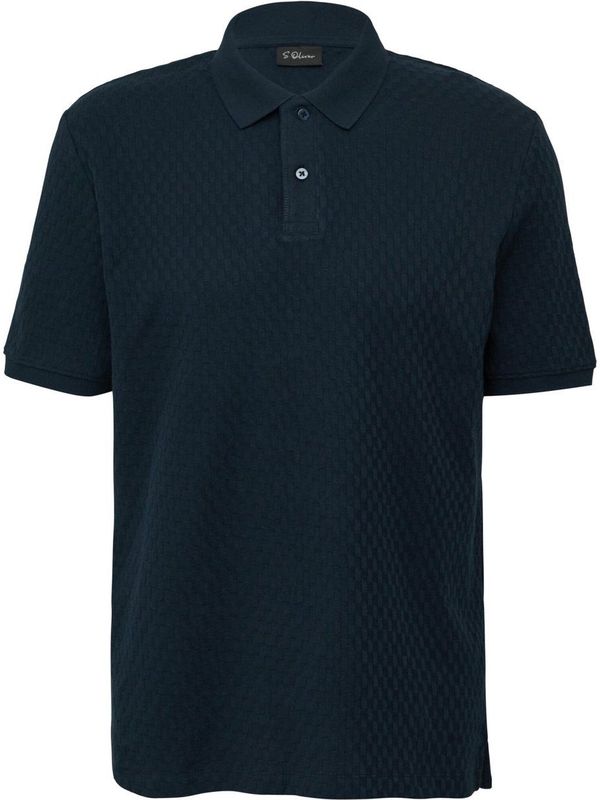 s.Oliver BLACK LABEL - Polo - Maat S - - 5978 BLUE -