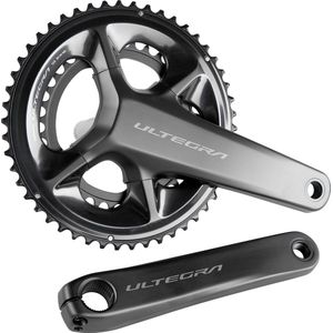 Shimano Ultegra R8100 12s Hollowtech Ii Crankstel Zwart 170 mm / 50/34t