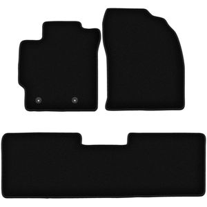 BASIC zwarte veloursmatten voor: Toyota Corolla E16 sedan, hatchback (2013-2019)