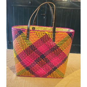 Handtas - 100 % leer - Pomme Chatelaine.NL