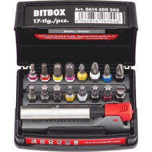 Wurth - Bitbox, maat 2 17-delig - Bitbox, maat 2 17-delig -