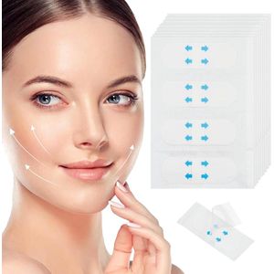 Onmiddellijke liftingtape voor slappe huid - 60 stuks - afslankheid anti-rimpel pleisters Facelift tape