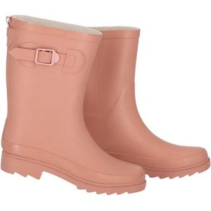 Xq Footwear Dames Regenlaars Riem Rubber Roze - Laarzen - 39