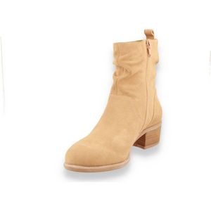 Spm Shoes & Boots SPM dames enkellaarsje Miriam BEIGE 37