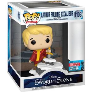 Funko Pop! Disney: The Sword in the Stone - Arthur Pulling Excalibur Deluxe (2021 Fall Convention Exclusive)