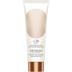 Sensai Zonverzorging Silky Bronze Crème Protective Cream For Face SPF30 50ml