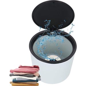 Draagbare Mini Turbine Wasmachine - USB Power - Geluidsarm - Sterk ABS - 5L 5V 2A - Krachtige Motor - Sokken Ondergoed - Appartement Reizen