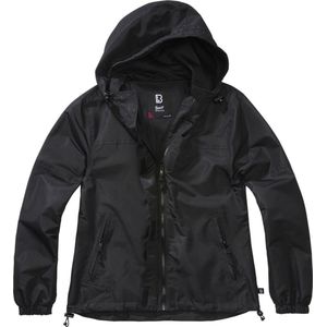 Brandit - Summer Frontzip Windbreaker jacket - S - Zwart