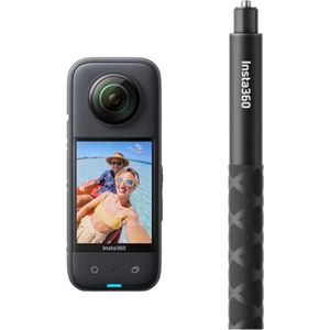 Insta360 - Action camera X3 - Bundel met selfie stick 23-114 cm