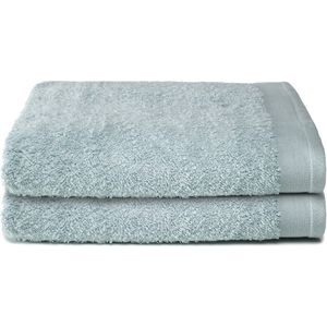 Lucca - Douchelaken - 2-pack - 70x140 - L. Aqua