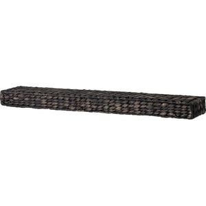 Bloomingville Wandplank Celina Wandplank Zwart Waterhyacinth 5.5cm.H
