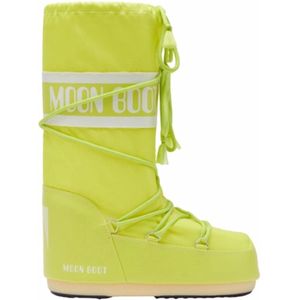 Snowboot Moon Boot Junior Icon Nylon Cyber Lime-Schoenmaat 23 - 26