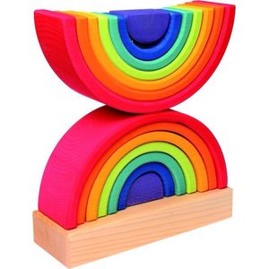 Grimm's Rainbow Stacking Tower  11200