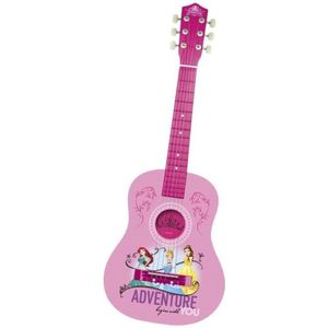 Kindergitaar Princesses Disney Roze Hout