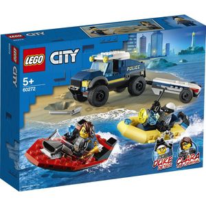 LEGO City Elite Politieboot Transport - 60272