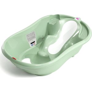 Onda Evolution - Ergonomisch ontworpen babybadje met antislipzitje voor baby's van 0-12 maanden - groen