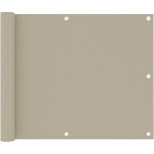 VidaXL-Balkonscherm-75x300-cm-oxford-stof-beige