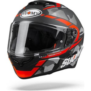 Suomy Stellar Race Squad Matt Red Full Face Helmet XL