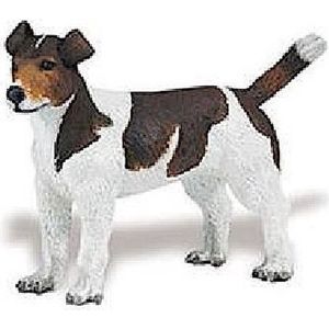Safari Speelfiguur Jack Russel Terrier 6,5 Cm Bruin/wit