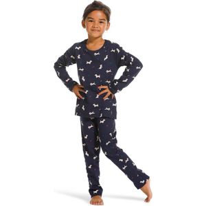 Rebelle Meisjes Pyjama Donkerblauw 104