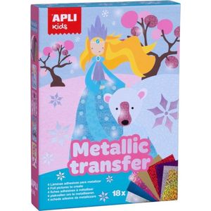 Apli Kids Metallic Transfer Prinsessen