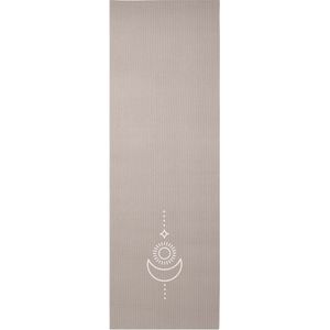 Yogamat sticky extra dik balance taupe - Lotus - 6 mm