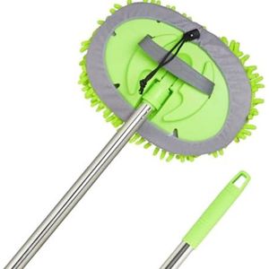 Wasborstel Met Telescopische Steel - Wasborstel Met Uitschuifbare Steel - Telescoopsteel Met Borstel - Telescoop Borstel - Telescoopsteel Met Waterdoorvoer
