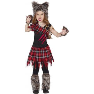 Fiestas Guirca Verkleedjurk Weerwolf Polyester Rood Mt 3-4 Jaar